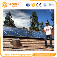 Certificados ISO TUV CE sistema de painel solar 10000 watts no telhado